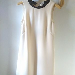 J. Crew Ruffle trim shift dress